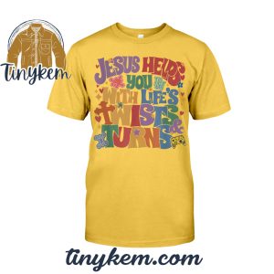 Jesus Helps You With Life’s Twists And Turns Tshirt