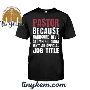 Pastor Job Title Tshirt