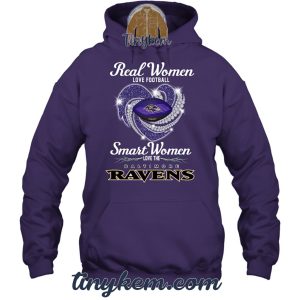 Real Women Love Football Smart Women Love Baltimore Ravens Tshirt2B2 oQ6Z0