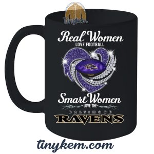 Real Women Love Football Smart Women Love Baltimore Ravens Tshirt2B5 Lnohd