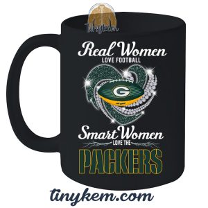 Real Women Love Football Smart Women Love Green Bay Packers Tshirt2B5 iTJri