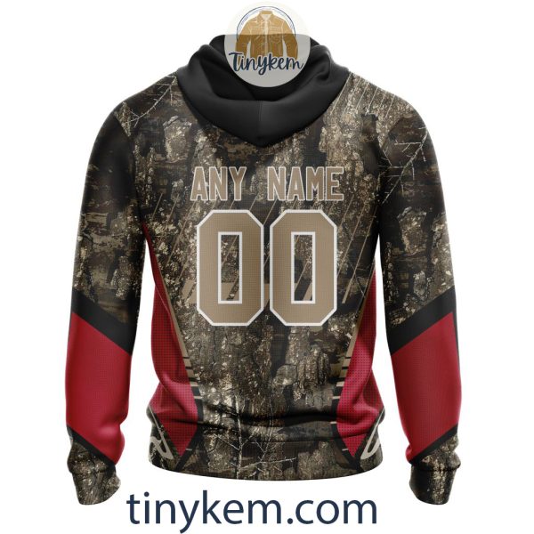 Atlanta Falcons Custom Camo Realtree Hunting Hoodie