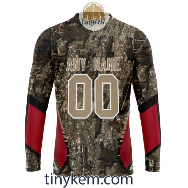 Atlanta Falcons Custom Camo Realtree Hunting Hoodie