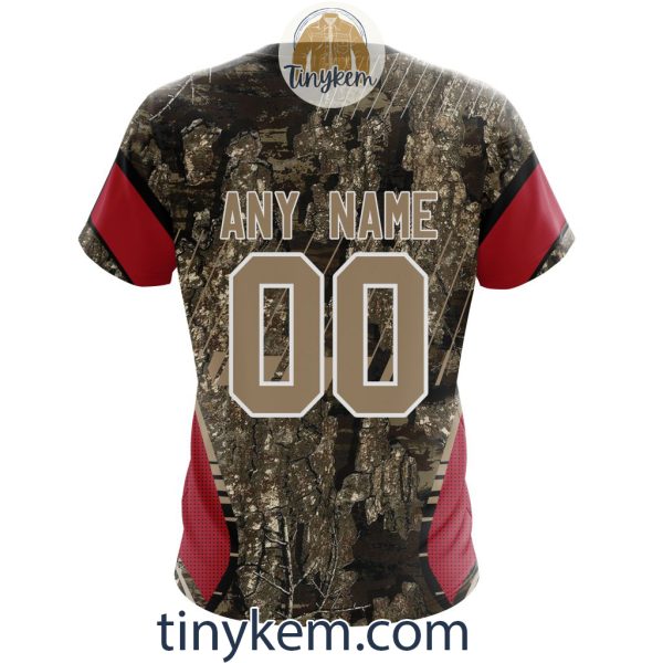 Atlanta Falcons Custom Camo Realtree Hunting Hoodie