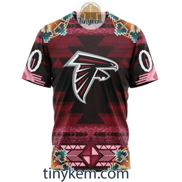 Atlanta Falcons Personalized Native Costume Design 3D Hoodie
