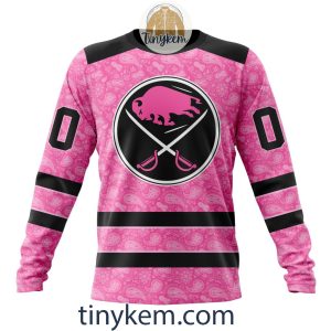 Buffalo Sabres Custom Pink Breast Cancer Awareness Hoodie2B4 AMgsi