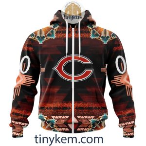 Chicago Bears Personalized Native Costume Design 3D Hoodie2B2 8ada3
