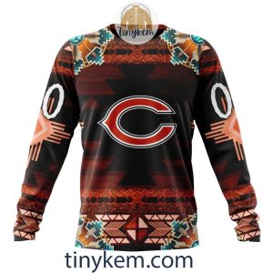 Chicago Bears Personalized Native Costume Design 3D Hoodie2B4 KbEd2