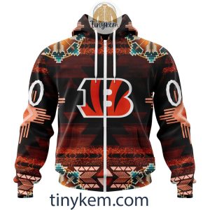 Cincinnati Bengals Personalized Native Costume Design 3D Hoodie2B2 zEJc4