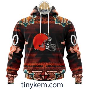 Cleveland Browns Personalized Native Costume Design 3D Hoodie