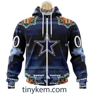Dallas Cowboys Personalized Native Costume Design 3D Hoodie