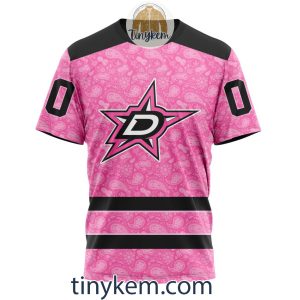 Dallas Stars Custom Pink Breast Cancer Awareness Hoodie2B6 uQ96u