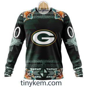 Green Bay Packers Personalized Native Costume Design 3D Hoodie2B4 9JPJJ