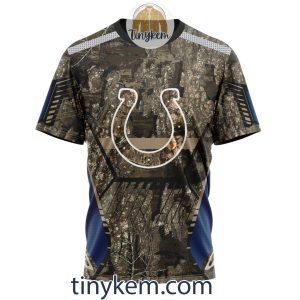 Indianapolis Colts Custom Camo Realtree Hunting Hoodie2B6 1T9un