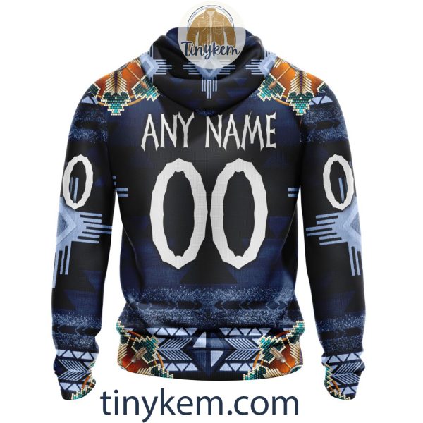 Indianapolis Colts Personalized Native Costume Design 3D Hoodie