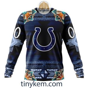 Indianapolis Colts Personalized Native Costume Design 3D Hoodie2B4 bvOVG