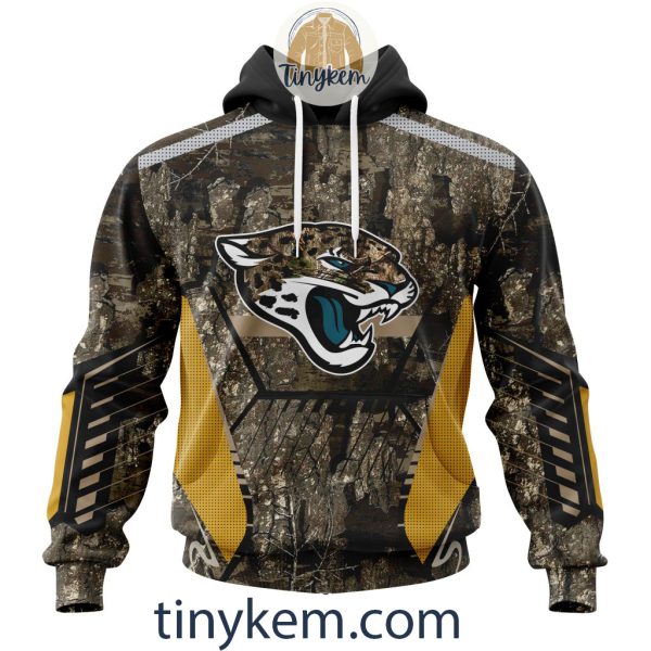 Jacksonville Jaguars Custom Camo Realtree Hunting Hoodie