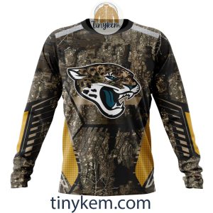 Jacksonville Jaguars Custom Camo Realtree Hunting Hoodie2B4 oLXGU