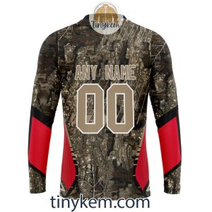 Kansas City Chiefs Custom Camo Realtree Hunting Hoodie2B5 hewDa