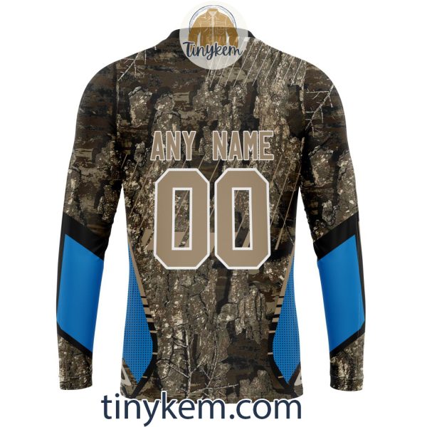 Los Angeles Chargers Custom Camo Realtree Hunting Hoodie