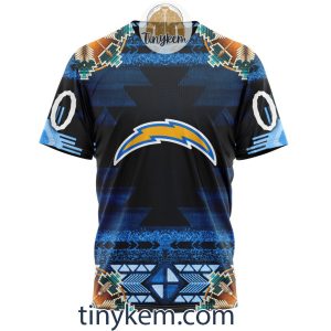 Los Angeles Chargers Personalized Native Costume Design 3D Hoodie2B6 iTOur