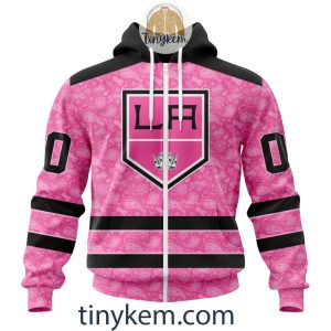 Los Angeles Kings Custom Pink Breast Cancer Awareness Hoodie2B2 gzCCt