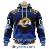 Los Angeles Chargers Personalized Native Costume Design 3D Hoodie
