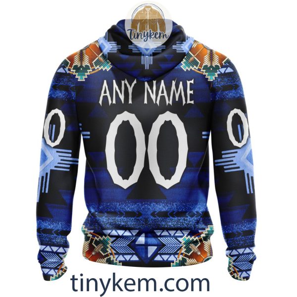 Los Angeles Rams Personalized Native Costume Design 3D Hoodie