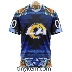 Los Angeles Rams Personalized Native Costume Design 3D Hoodie2B6 14XCW