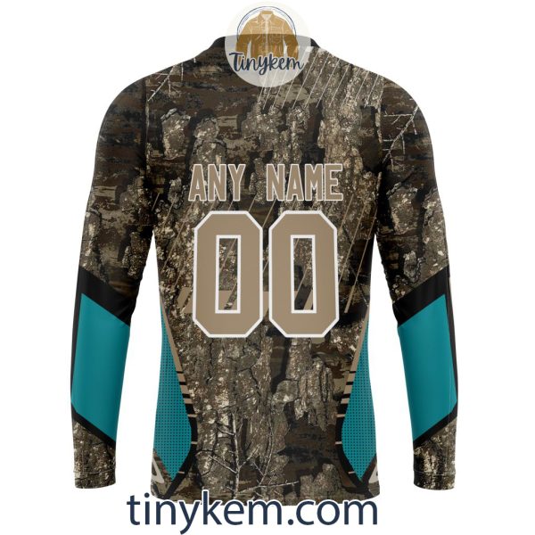 Miami Dolphins Custom Camo Realtree Hunting Hoodie