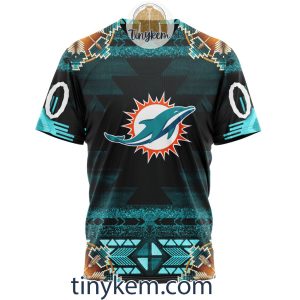 Miami Dolphins Personalized Native Costume Design 3D Hoodie2B6 niTIE