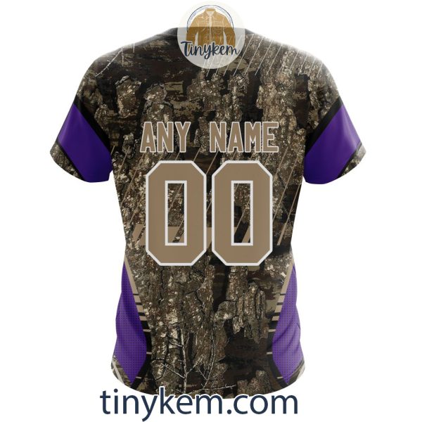 Minnesota Vikings Custom Camo Realtree Hunting Hoodie