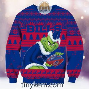 NFL Buffalo Bills Grinch Christmas Ugly Sweater2B2 YW9cY