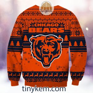 NFL Chicago Bears Grinch Christmas Ugly Sweater2B3 2FJLE