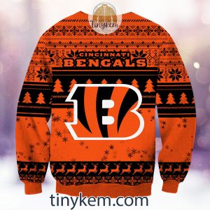 NFL Cincinnati Bengals Grinch Christmas Ugly Sweater2B3 EGpZi