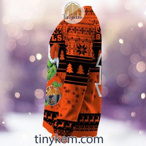 NFL Cincinnati Bengals Grinch Christmas Ugly Sweater2B4 koARS