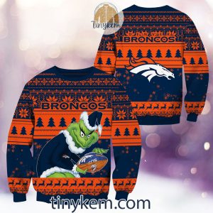 Denver Broncos Shamrock Customized Hoodie, Tshirt: Gift For St Patrick Day 2024