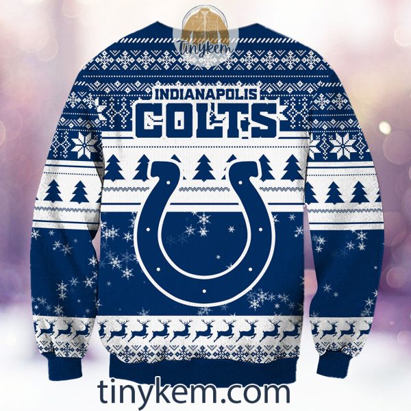 NFL Indianapolis Colts Grinch Christmas Ugly Sweater