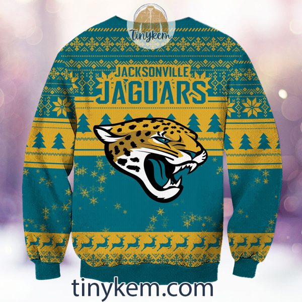 NFL Jacksonville Jaguars Grinch Christmas Ugly Sweater