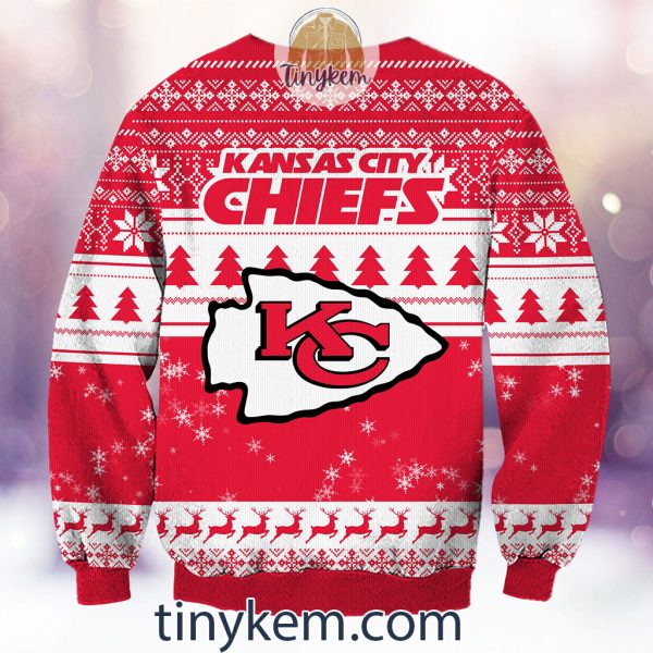 NFL Kansas City Chiefs Grinch Christmas Ugly Sweater