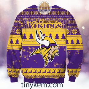 NFL Minnesota Vikings Grinch Christmas Ugly Sweater2B3 9Izvm