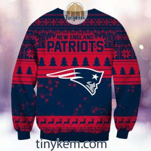 NFL New England Patriots Grinch Christmas Ugly Sweater2B3 rOZEf
