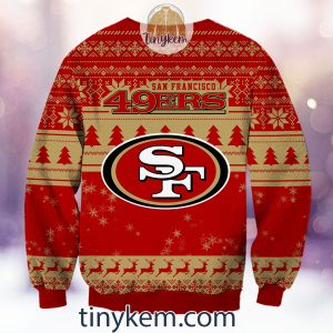 NFL San Francisco 49ers Grinch Christmas Ugly Sweater2B3 Q7hlq