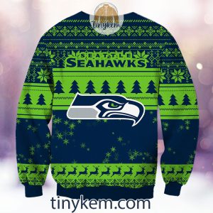 NFL Seattle Seahawks Grinch Christmas Ugly Sweater2B3 VWob8
