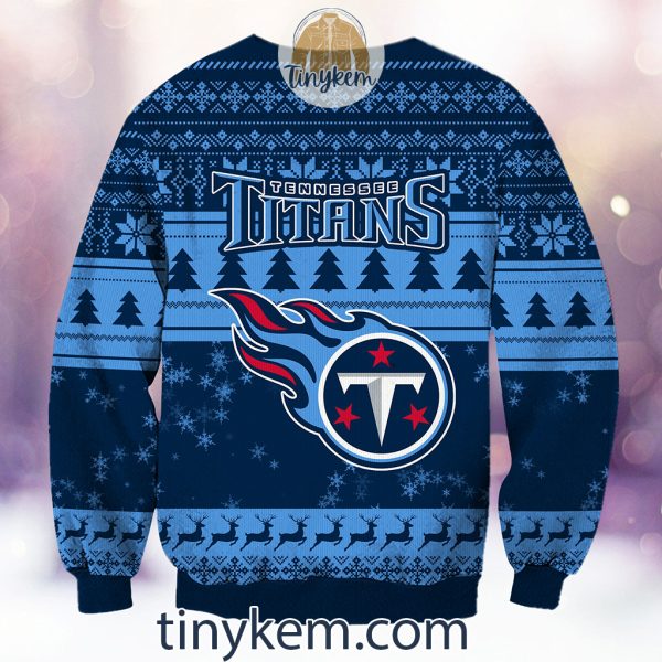 NFL Tennessee Titans Grinch Christmas Ugly Sweater
