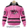 Montreal Canadiens Custom Pink Breast Cancer Awareness Hoodie