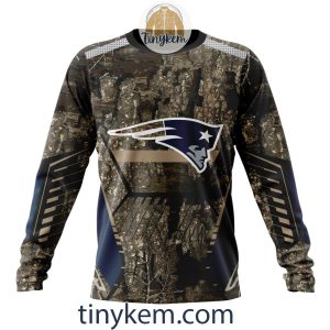 New England Patriots Custom Camo Realtree Hunting Hoodie2B4 e7egK