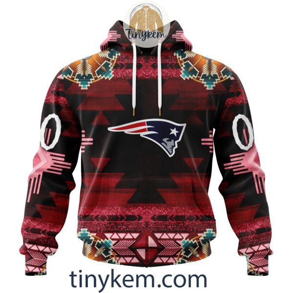 New England Patriots Personalized Native Costume Design 3D Hoodie