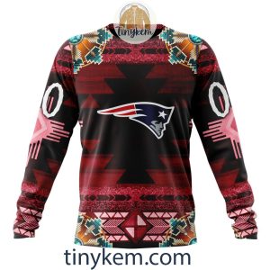 New England Patriots Personalized Native Costume Design 3D Hoodie2B4 YeumL