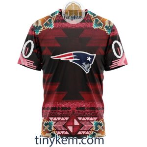 New England Patriots Personalized Native Costume Design 3D Hoodie2B6 gzoZN